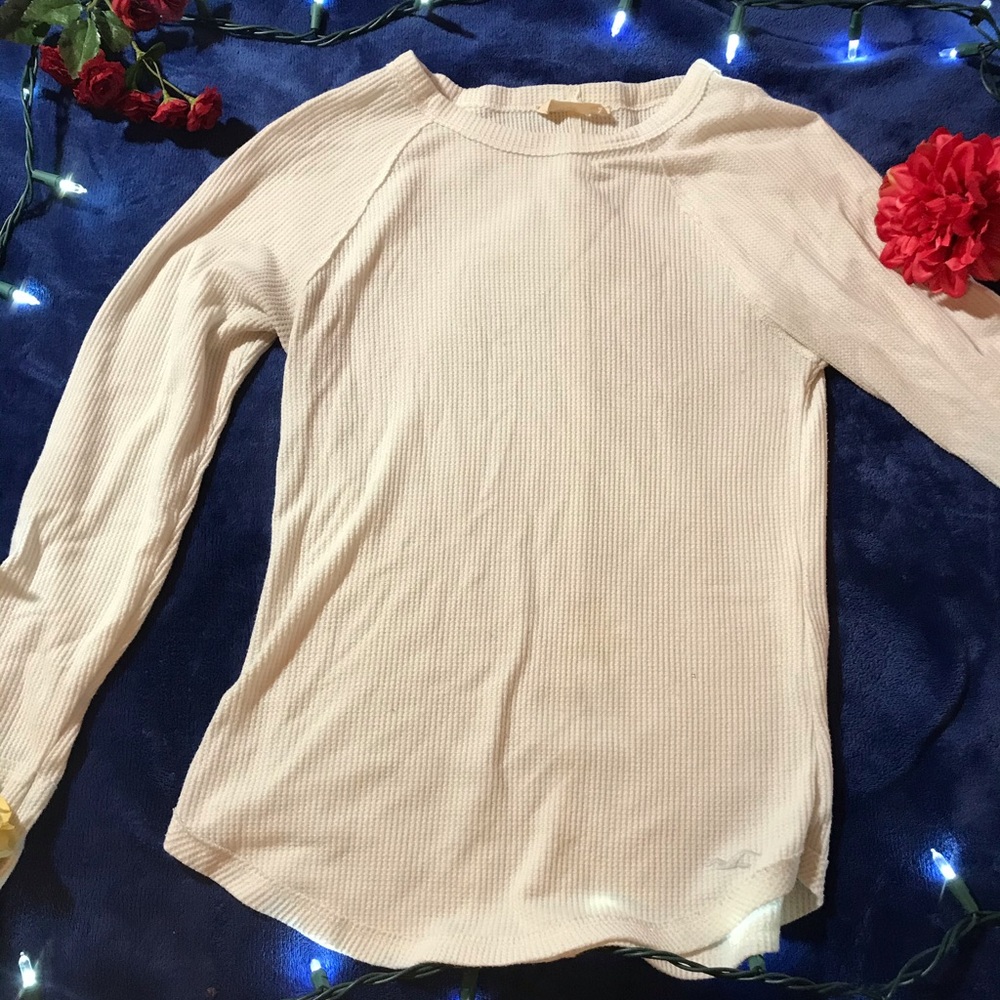 Cream white long sleeve